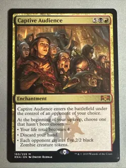 MTG / Captive Audience / RNA / #160 / Regular / Mythic / NM - Image 1