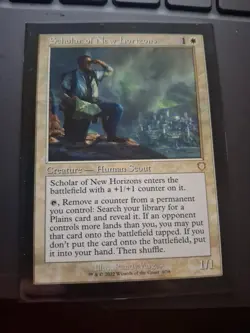 Scholar of New Horizons (Retro Frame) Commander: the Brothers' War Regular - Image 1