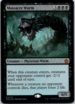 Massacre Wurm M Foundations 714 NM - Image 1