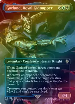 Garland, Royal Kidnapper - Borderless (Foil) (FIC) - Image 1