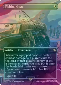 Fishing Gear - Borderless (Foil) (FIC) - Image 1