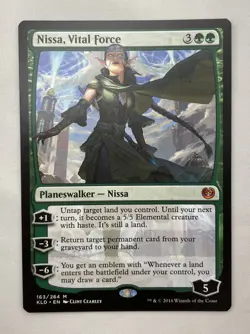 Nissa, Vital Force x1 MTG Kaladesh 1x Magic Excellent Light Play EX LP - Image 1