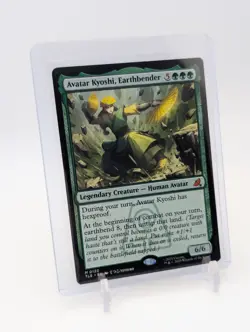MTG - Avatar Kyoshi, Earthbender - Regular Mythic #201 Avatar: TLA (TLE) NM - Image 1
