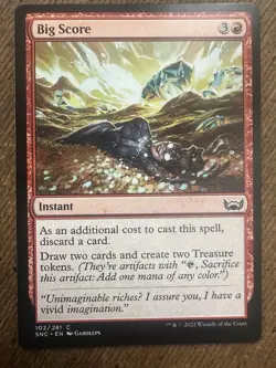 Magic the Gathering (mtg): SNC: Big Score - Image 1