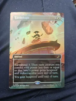 Earthshape R0067 Foil (Borderless) Avatar Magic the Gathering NM Never Played - Image 1