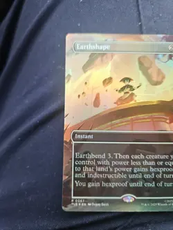 Earthshape R0067 Foil (Borderless) Avatar Magic the Gathering NM Never Played - Image 2