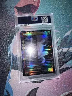 2025 MTG Final Fantasy Terra Magical Adept Artist Borderless FOIL 0323 PSA 10 - Image 2