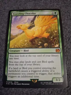 Traveling Chocobo - Non-foil (FIN 0210) MTG FF Magic The Gathering FINAL FANTASY - Image 1