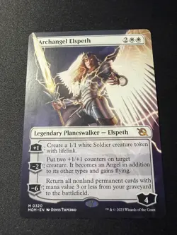 Archangel Elsepth Planeswalker MTG Borderless NM March of the Machine - Image 1