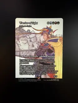 MTG Final Fantasy English Warrior of Light Jodah, the Unifier Showcase 0017 Foil - Image 1