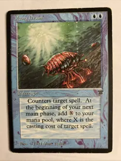 Mana Drain Legends Regular Medium Play - Image 1