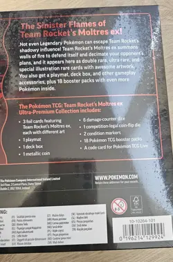 Pokemon TCG: Team Rocket's Moltres ex Ultra-Premium Collection - Image 5
