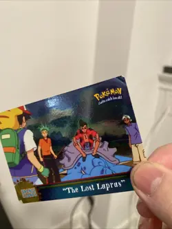 2000 Topps Pokemon TV Animation Edition Series 3 "The Lost Lapras" #OR1 Holo - Image 3