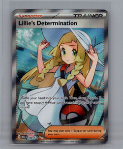 Lillie's Determination 169/132 - Pokemon TCG Mega Evolution Ultra Rare NM - Image 1