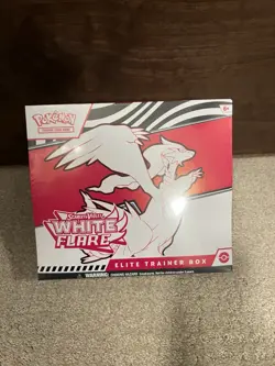 Pokemon TCG Scarlet Violet White Flare Elite Trainer Box ETB Factory Sealed - Image 1