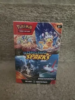 Pokemon TCG Scarlet & Violet Surging Sparks Booster Bundle Factory Sealed - Image 1