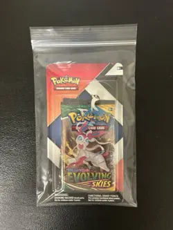 Pokemon TCG: Evolving Skies & Chilling Reign 2 pack Blister W/Pin NFS - Image 1