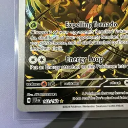 Pokemon TCG Shiftry 163/162 Temporal Forces Illustration Rare - Image 2