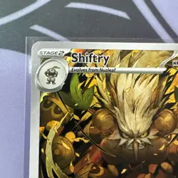 Pokemon TCG Shiftry 163/162 Temporal Forces Illustration Rare - Image 4
