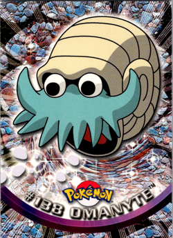 LP! 2000 Topps Pokemon TV Animation Edition NON HOLO Omanyte #138 - Image 1