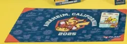 Pokemon Worlds 2025 Varsity Pikachu Playmat & Bag - Anaheim Exclusive - NEW - Image 1