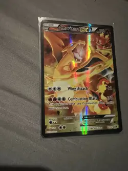 Pokemon TCG Charizard EX XY121 Holographic full art Black Star Promo 2016 LP - Image 3