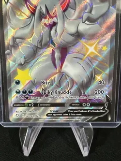 Pokemon TCG Grimmsnarl V Shining Fates SV116/SV122 Holo Shiny Holo - Pack Fresh - Image 2