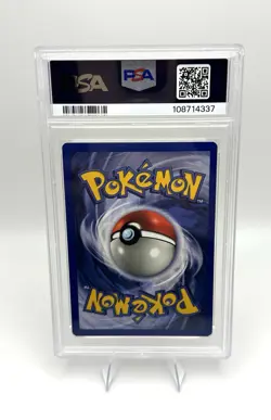 1999 WOTC POKEMON MOVIE BLACK STAR PROMO NON-HOLO STAMPED ELECTABUZZ #2 PSA 8 - Image 2
