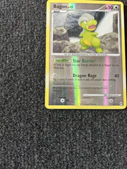 Bagon Shiny SH10 Holo Platinum Arceus Near Mint Pokemon - Image 5