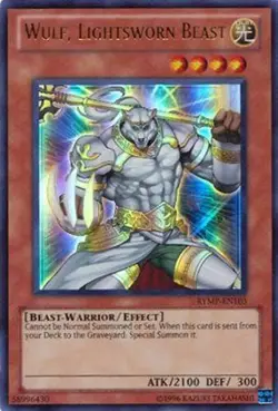Wulf, Lightsworn Beast - RYMP-EN103 - Ultra Rare - Unlimited Edition Near Mint Y - Image 1