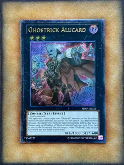 Yugioh Ghostrick Alucard SHSP-EN052 Ultimate Rare NM - Image 1