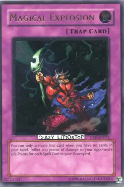 YU-GI-OH MAGICAL EXPLOSION ULTIMATE RARE NM/MINT CRV-EN055 - Image 1