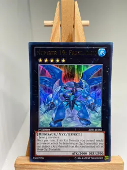 Number 19: Freezadon - Ultra Rare 1st Edition ZTIN-EN003 - LP - YuGiOh - Image 1
