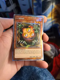 Yugioh Sangan RA03-EN089 1st Platinum Secret Rare - Image 1
