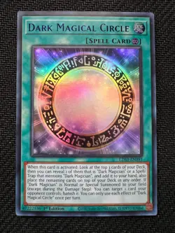 Dark Magical Circle (Blue) LDS3-EN093 Ultra Rare YuGiOh - Image 1