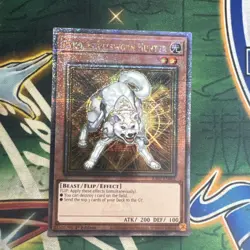 Yugioh! Ryko, Lightsworn Hunter RA02-EN003 Quarter Century Secret Rare 1st Ed NM - Image 1