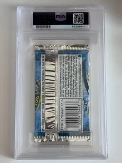 🔥 2002 YuGiOh! 1st Ed Legend Of Blue Eyes White Dragon LOB Pack PSA 10 🔥 - Image 2