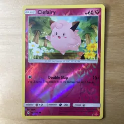clefairy Reverse Holo 132/214 Near mint condition pokemon card cosmic eclipse - Image 1