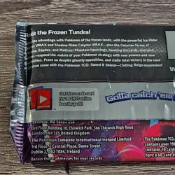 Pokemon TCG Sword & Shield Chilling Reign Sleeved Booster Pack 10 Cards New 820650828478 - Image 3