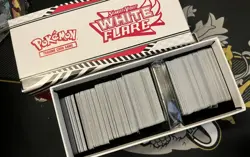 Pokemon TCG Black Bolt & White Flare ETB ~450 cards mostly holo/reverse holo - Image 1