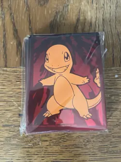 x65 Sealed Charmander Obsidian Flames Card Sleeves from Pokemon TCG ETB - Image 1