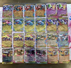 Pokemon TCG Bulk Mega EX Card Lot 24 Phantasmal Flames Mega Evolution Charizard - Image 1