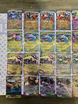 Pokemon TCG Bulk Mega EX Card Lot 24 Phantasmal Flames Mega Evolution Charizard - Image 2
