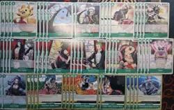One Piece TCG OP13 Green FILM Uta Deck + 50 Extra Cards - Image 2