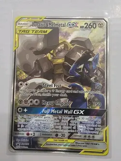 Pokemon TCG Lucario & Melmetal GX SM192 Holo Promo Card NM/M - Image 1