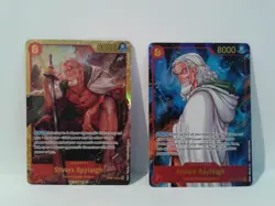 One Piece Silvers Rayleigh OP08-118 SEC and OP08-118 SEC* NM (2 cards) - Image 1