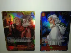 One Piece Silvers Rayleigh OP08-118 SEC and OP08-118 SEC* NM (2 cards) - Image 3