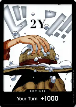 DON!! Card (2Y) (Double Pack Set Vol. 8) One Piece CCG Legacy of the Master - Image 1