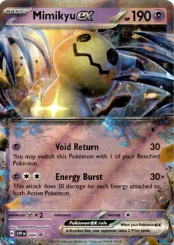 Mimikyu ex 004 Promo Pokemon TCG SV: Scarlet & Violet Promo Cards NM - Image 1