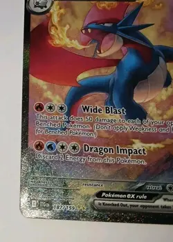 Pokemon SALAMENCE EX 187/159 Journey Together Special Illustration Rare NM+ Card - Image 5